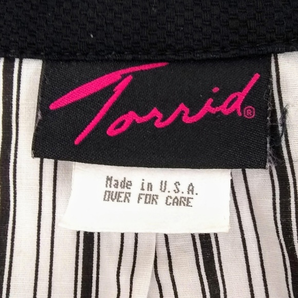 Torrid Black Women's Long Sleeve Blazer Size 0 (Torrid aka Size Large) - Picture 4 of 5